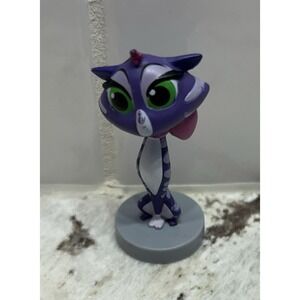 Disney Store Junior Puppy Dog Pals PVC Figure Cake Topper Hissy Purple Cat 2.5"!